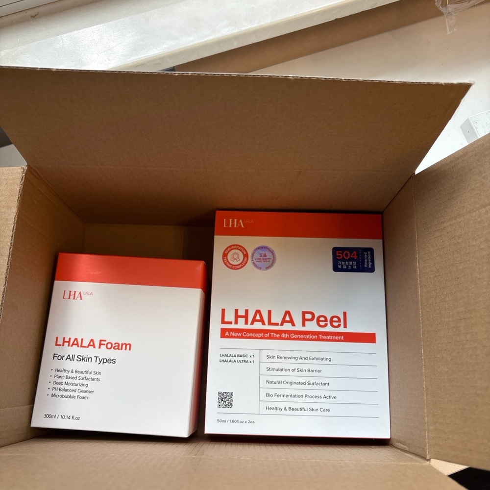 Lhala 504 chemical Peel (foam not included)
